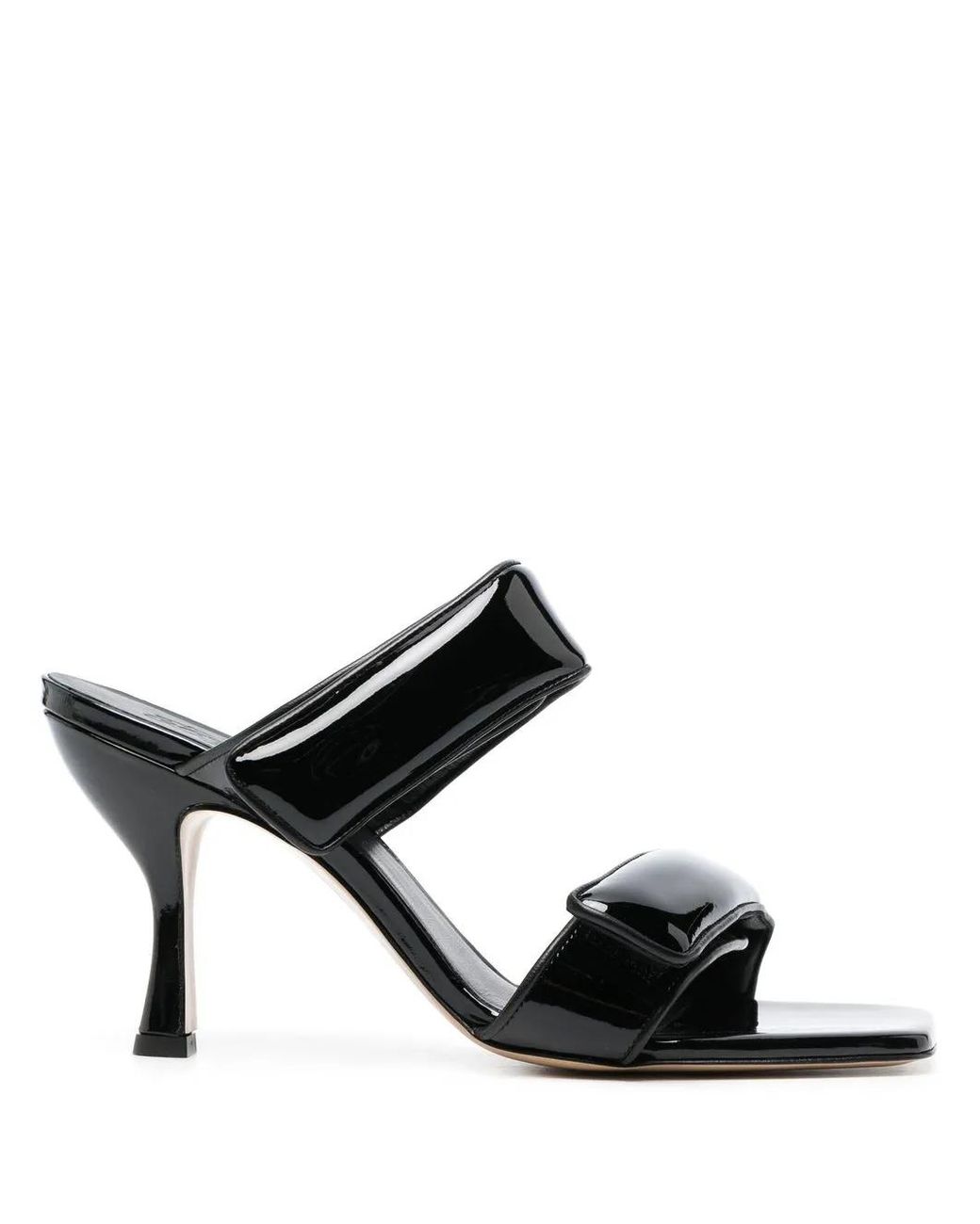 Gia Borghini Black X Pernille Teisbaek Perni 03 Touch-Strap Sandals