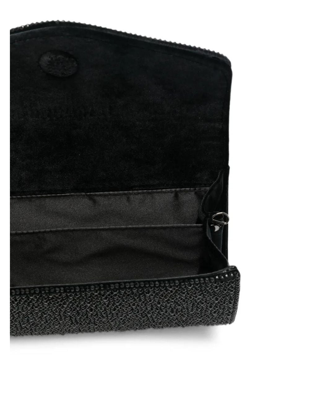 Twentyfourhaitch Black Asilea Clutch Bag