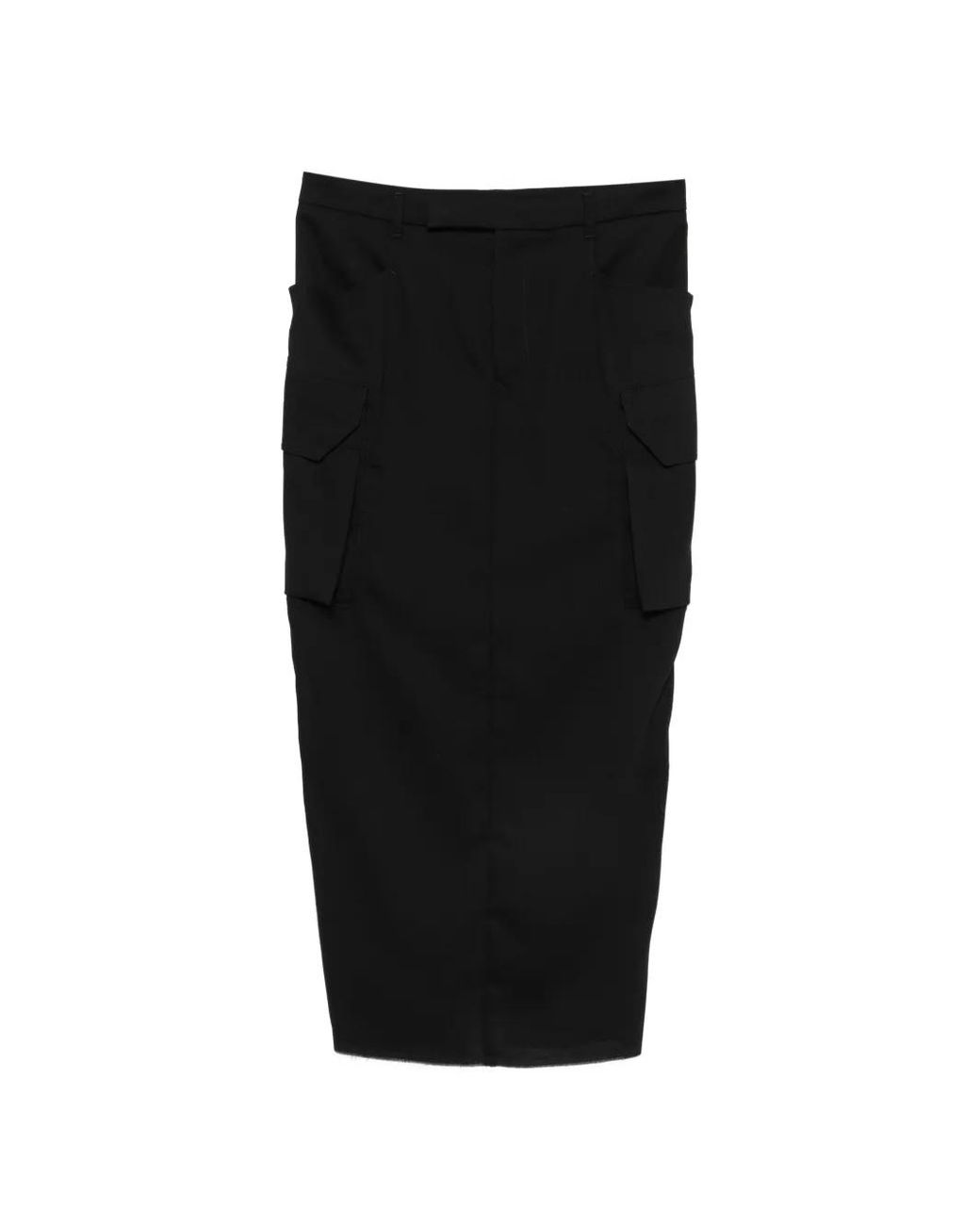 Rick Owens Black Firbanks Skirt