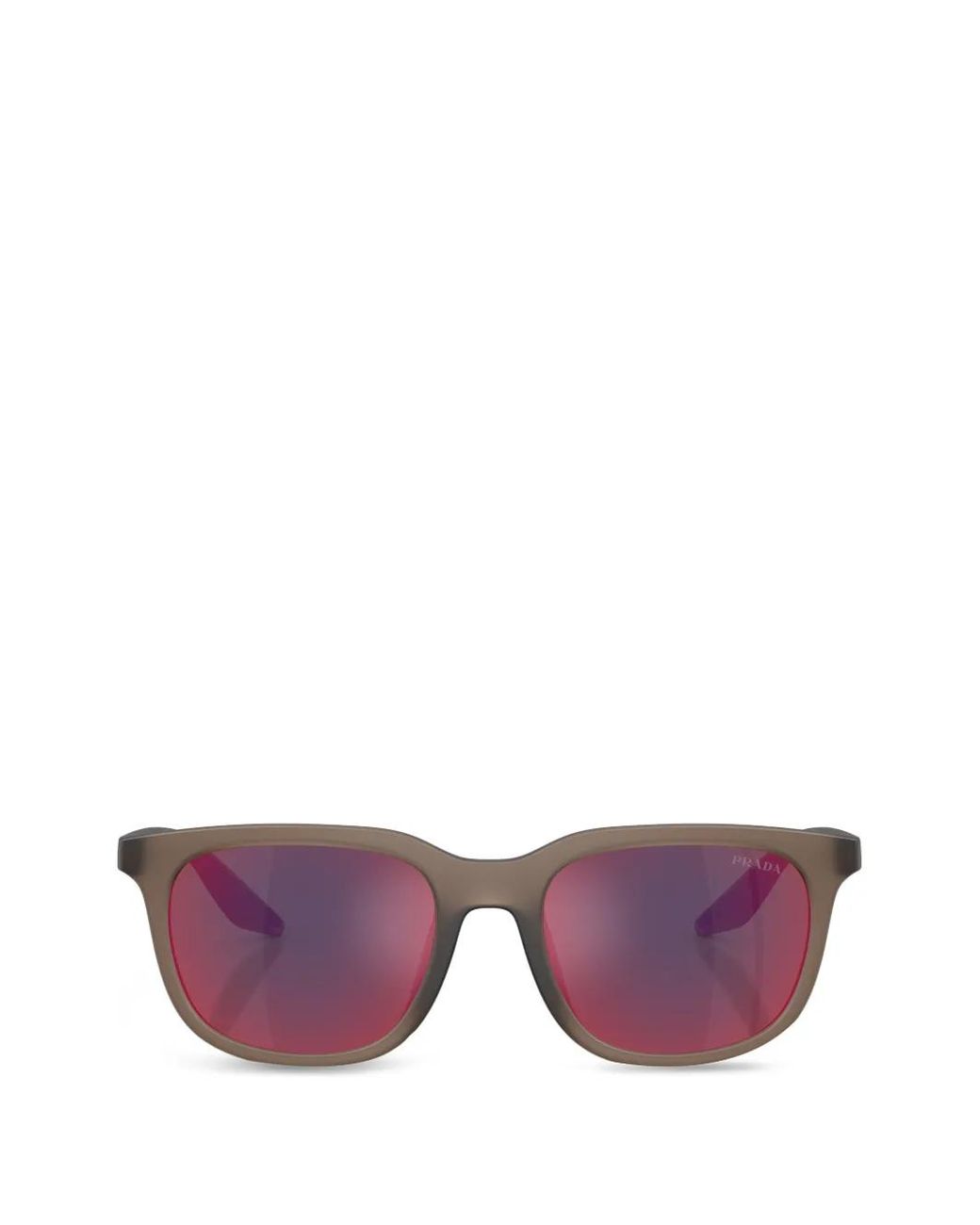 Occhiali Da Sole Squadrati di Prada Linea Rossa in Purple da Uomo