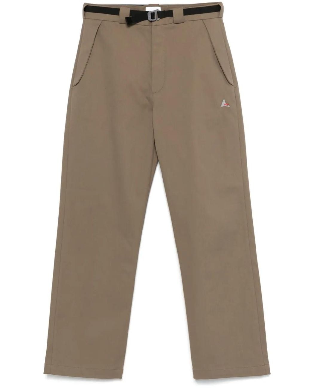 Roa Brown Belted Chinos for men