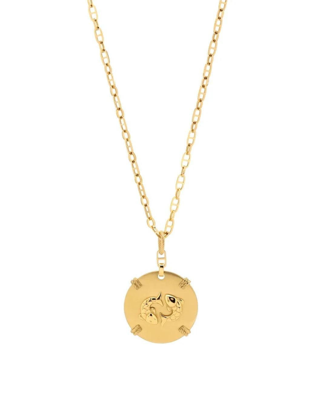 Charriol Metallic Zodiac Pisces Necklace