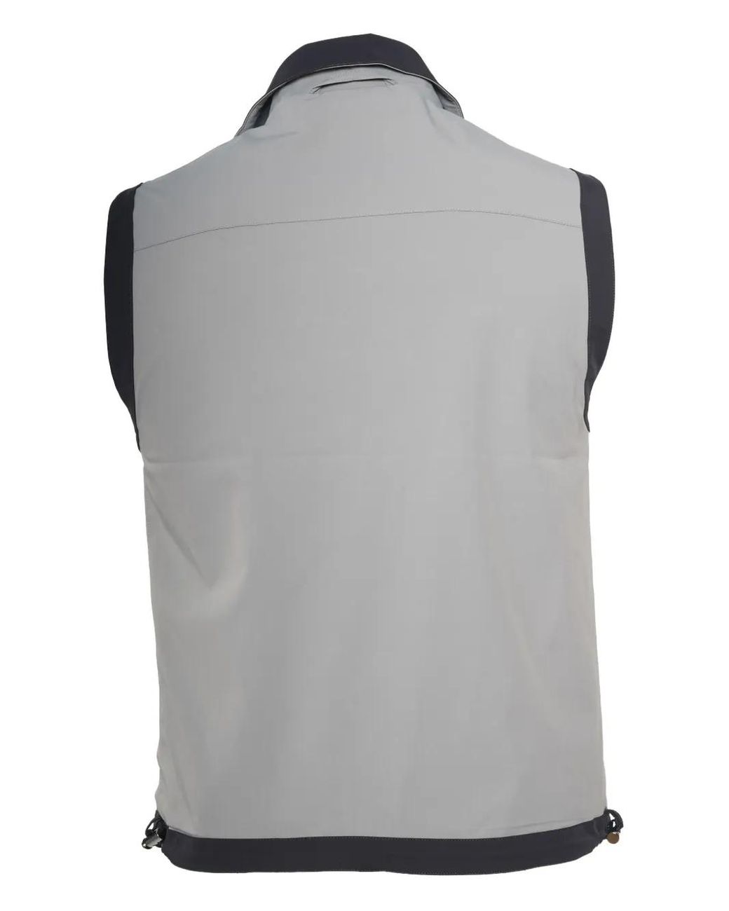 Kiton Black Kired Ivan Reversible Zip-Front Vest for men