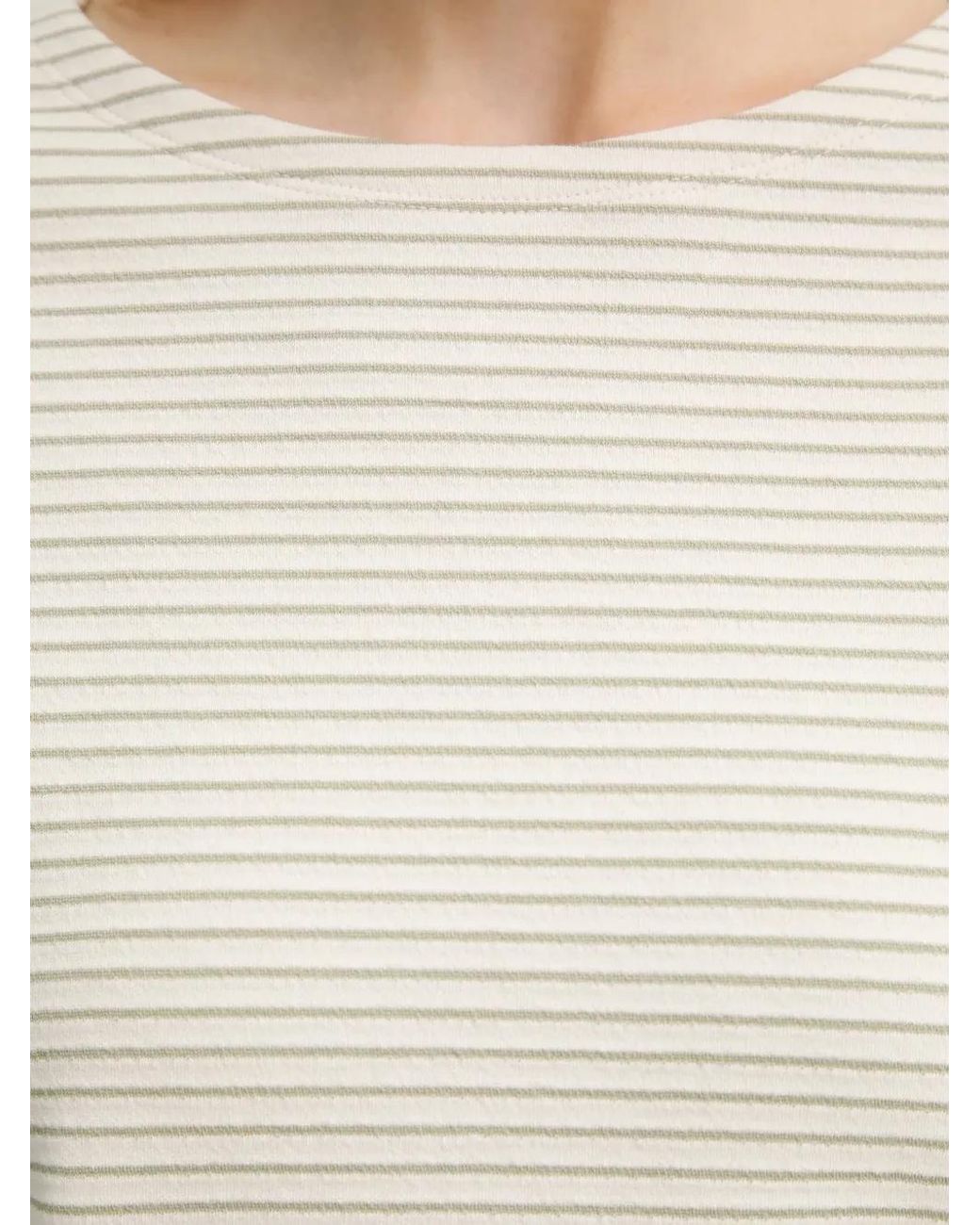 Marc O' Polo White Striped Top