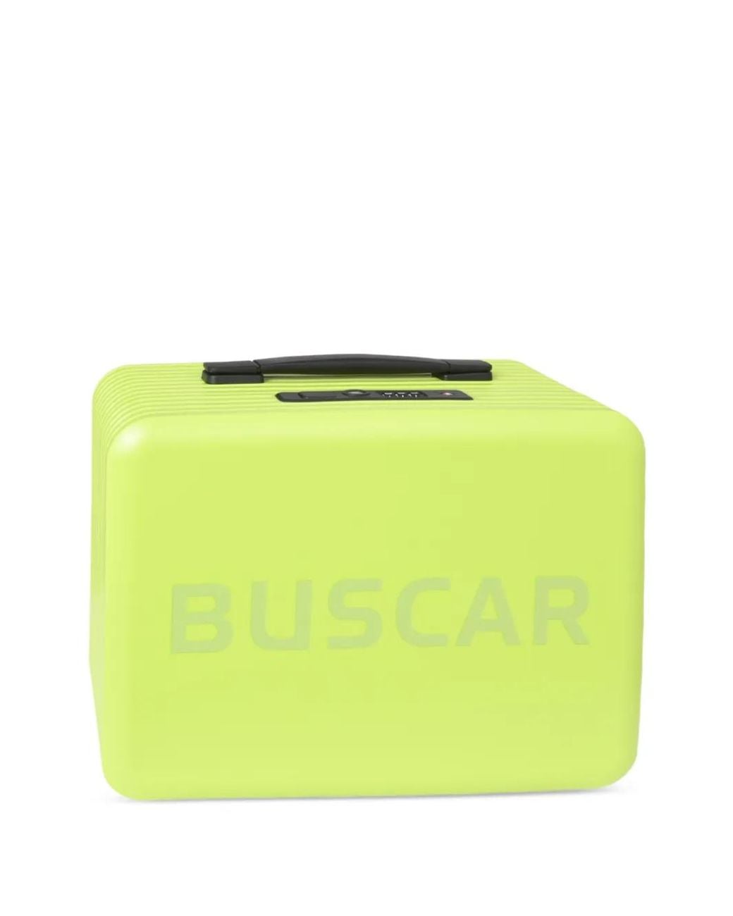 BUSCAR 1 Yellow Logo-Embossed Hardshell Suitcase for men