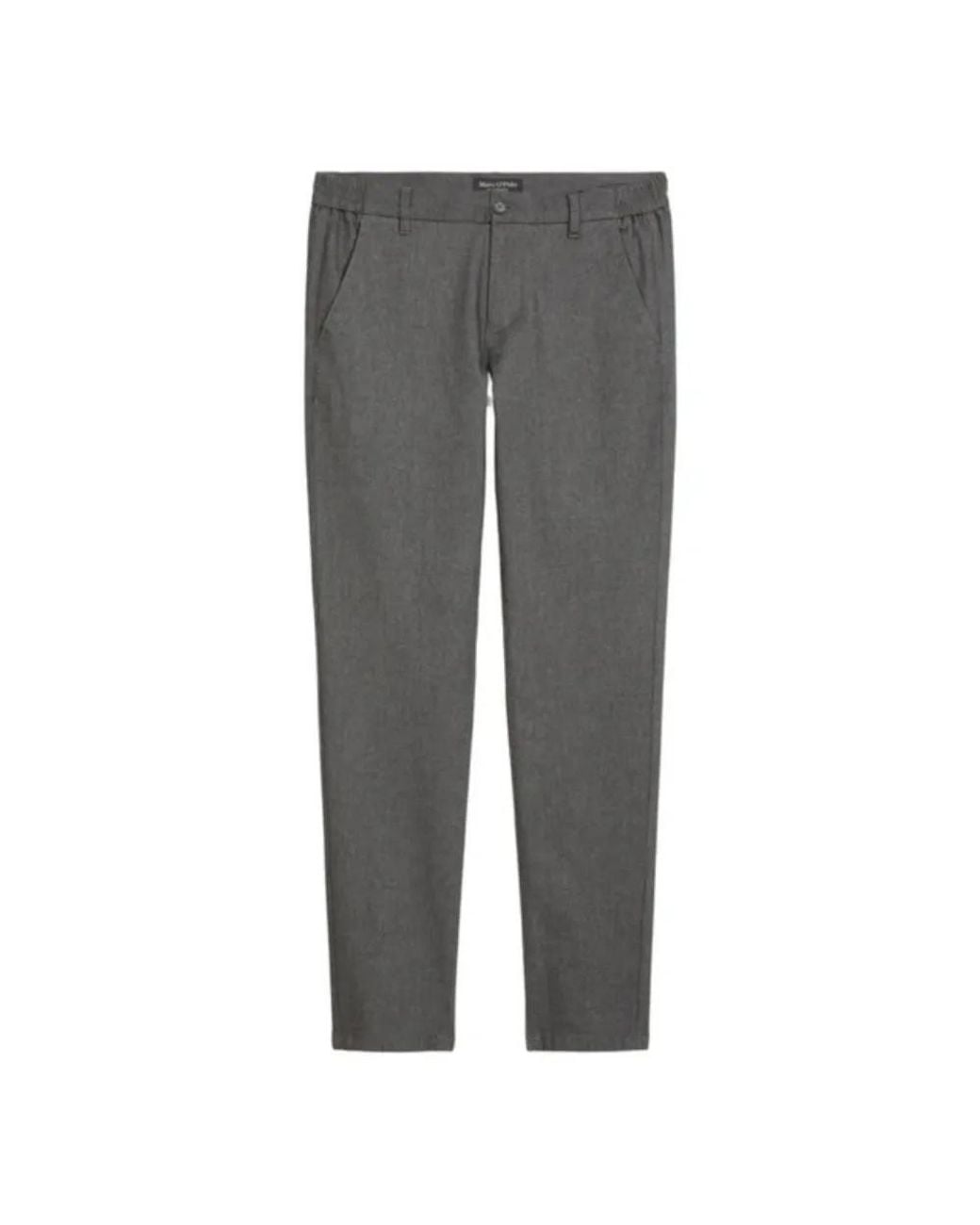 Marc O' Polo Gray Side-Pockets Trousers for men