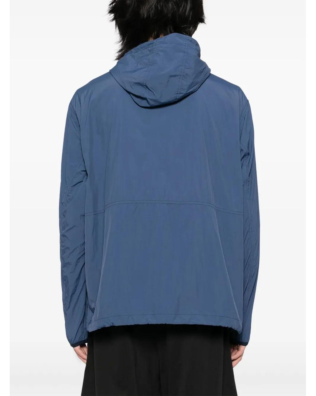 Chocoolate Blue Panelled Jacket for men