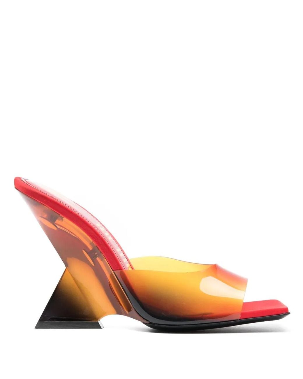 The Attico Orange 105Mm Cheope Sandals
