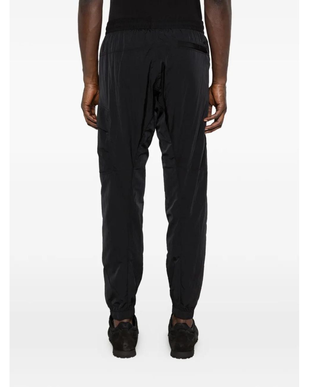 CIARAN Black Elasticated Trousers for men