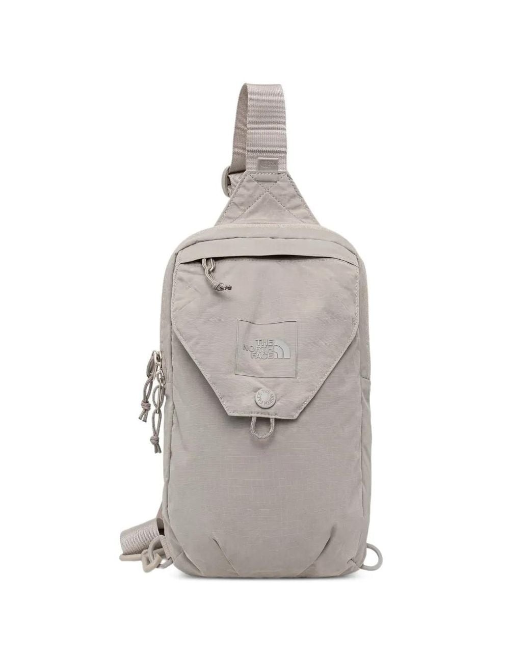 The North Face Gray Glen Canyon Logo-Patch Backpack