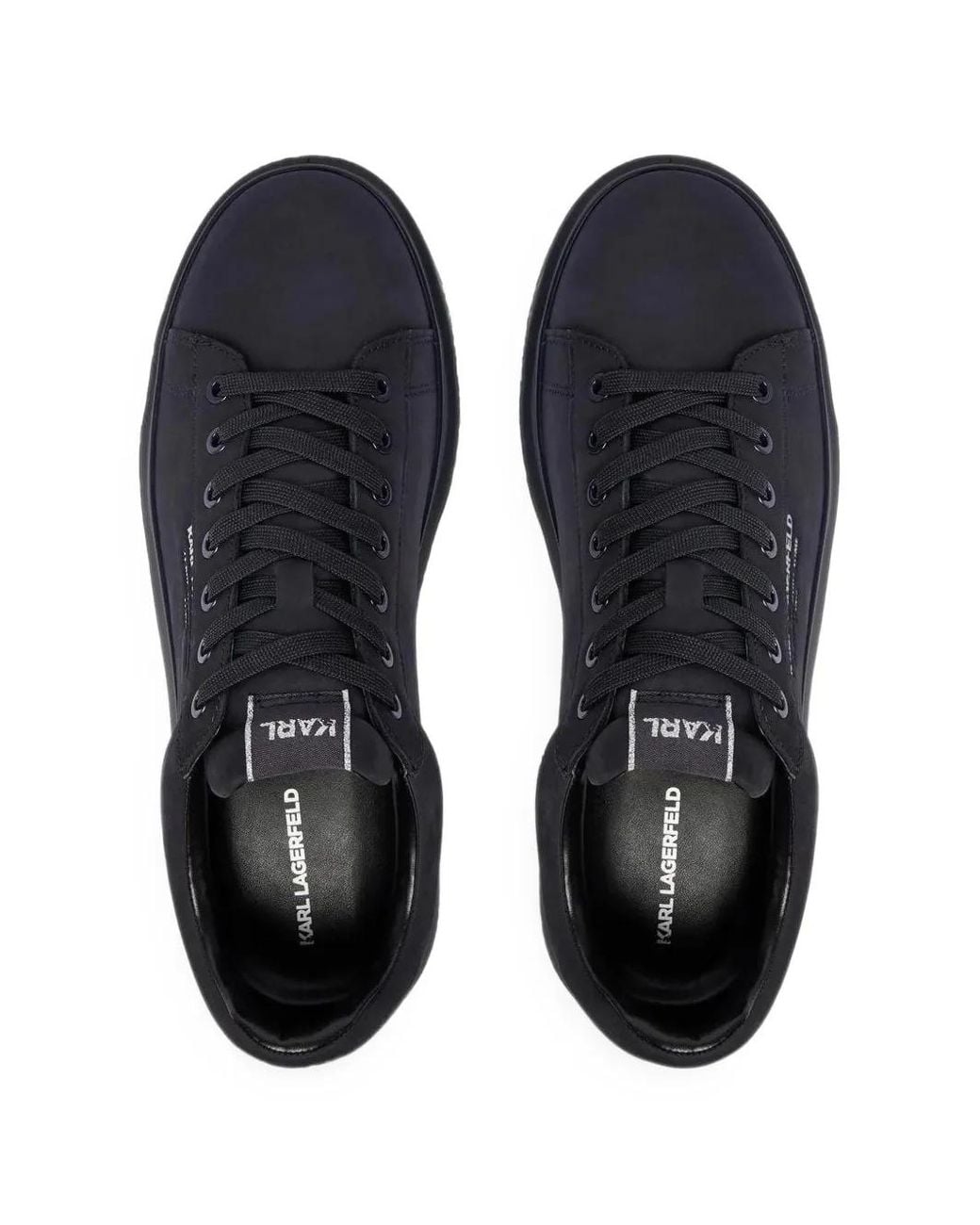 Karl Lagerfeld Blue Kapri Kite Lace-Up Sneakers for men