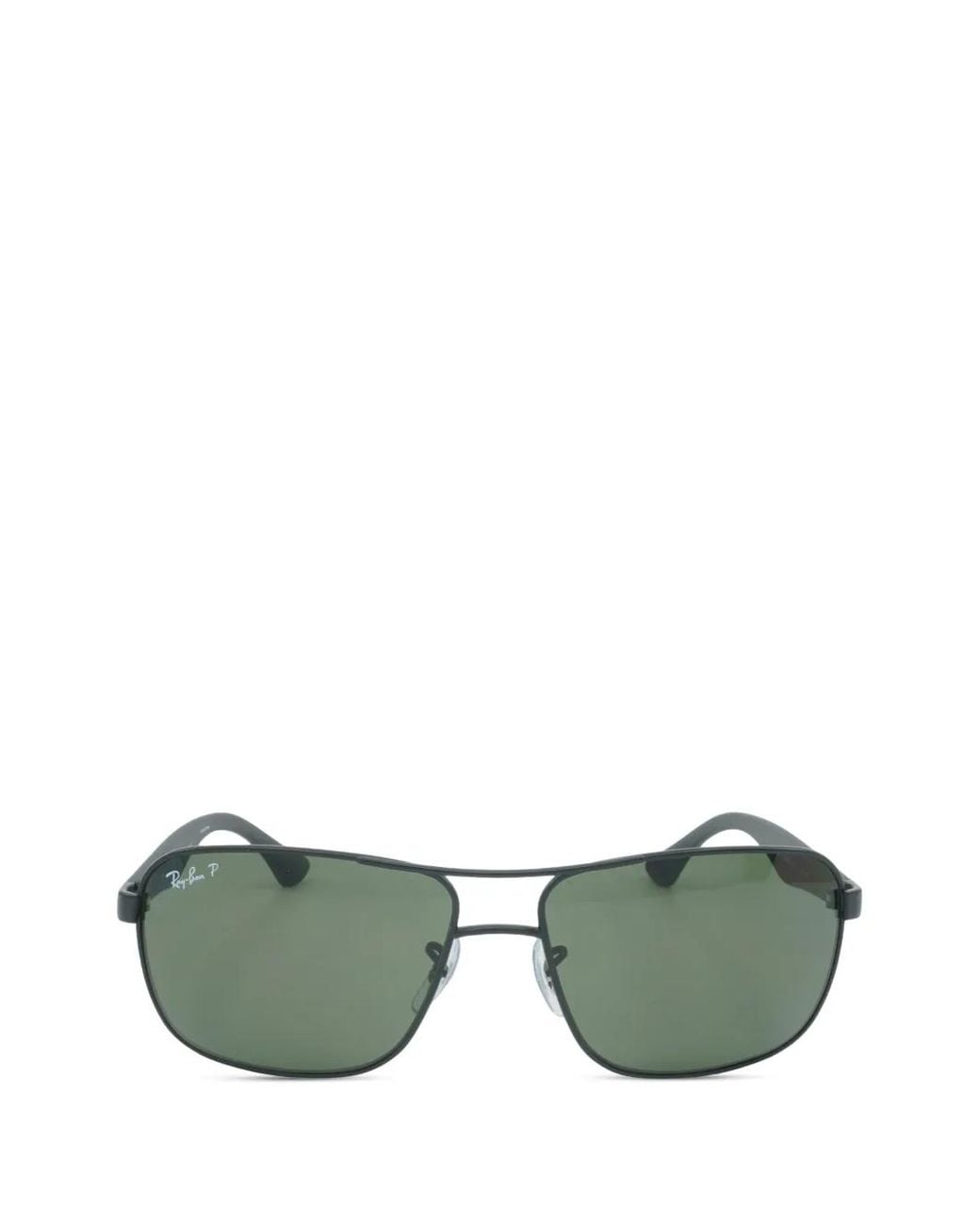Ray-Ban Green Pilot-Frame Sunglasses for men