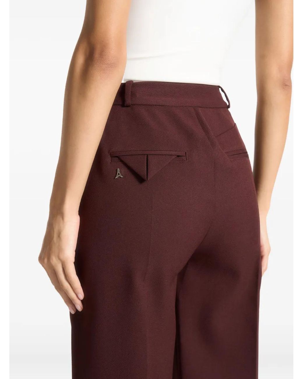 Manière De Voir Julie Tailored Twin Pleat Trousers