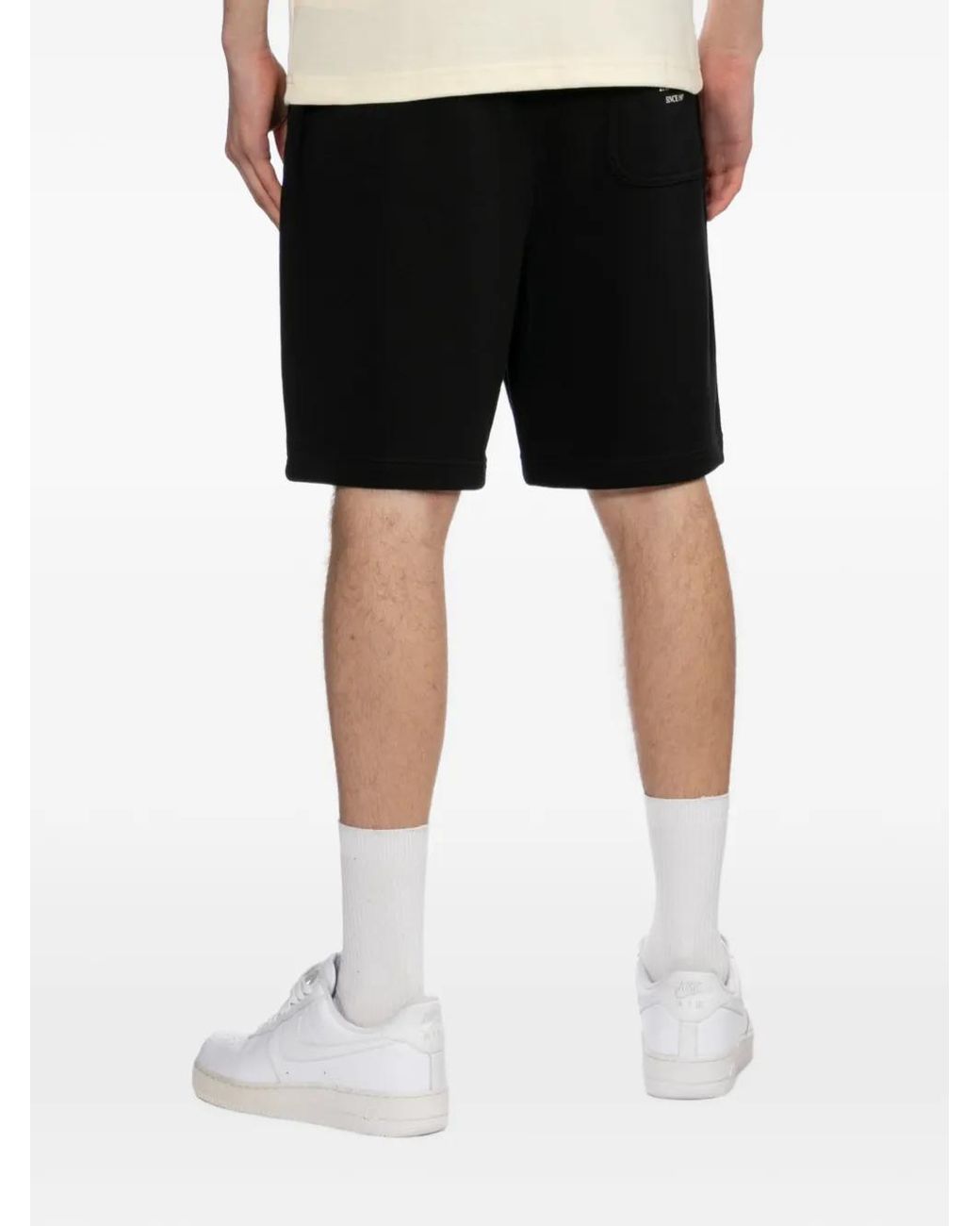 KTZ Black Ny Yankees Shorts for men