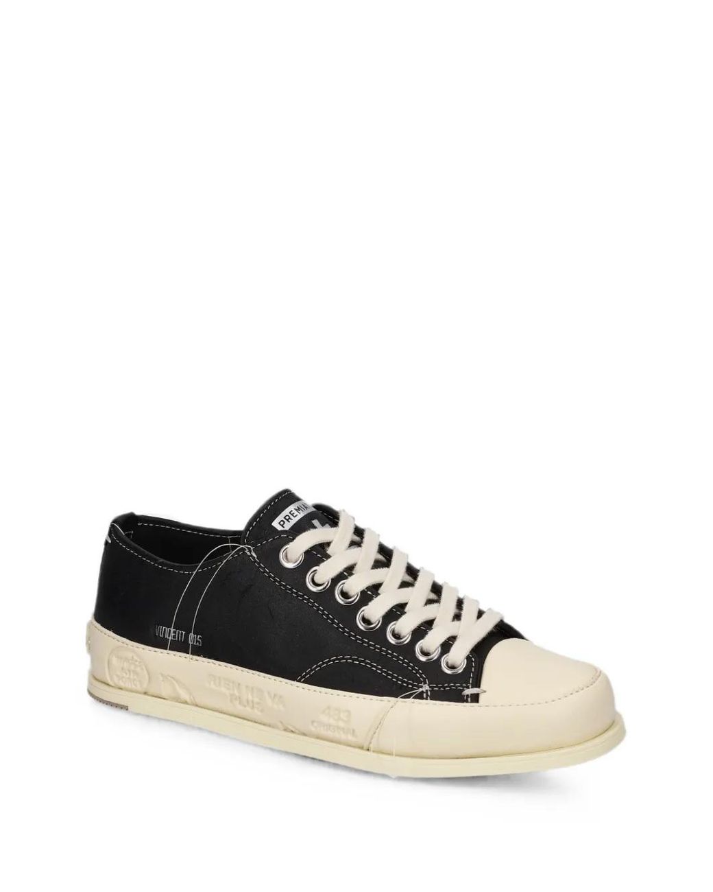 Premiata White Vincentd 015 Sneakers