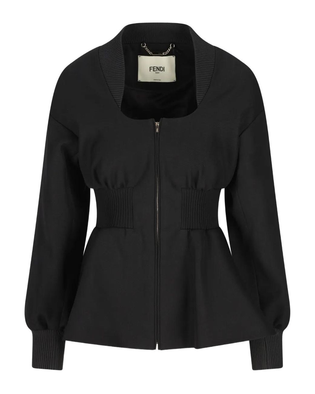 Fendi Jack Met Rits in het Black