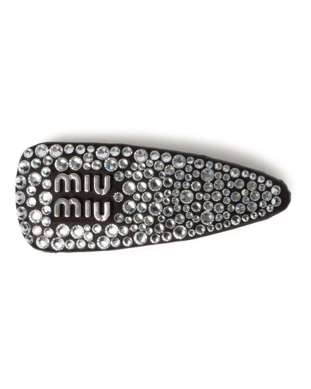 【Miu Miu 】Logo-Lettering Hair Clip 22503702_52609669_600.jpg