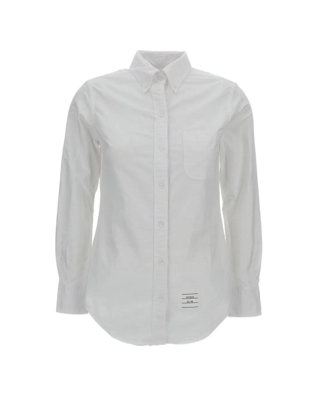 Thom Browne White Oxford Classic Shirt