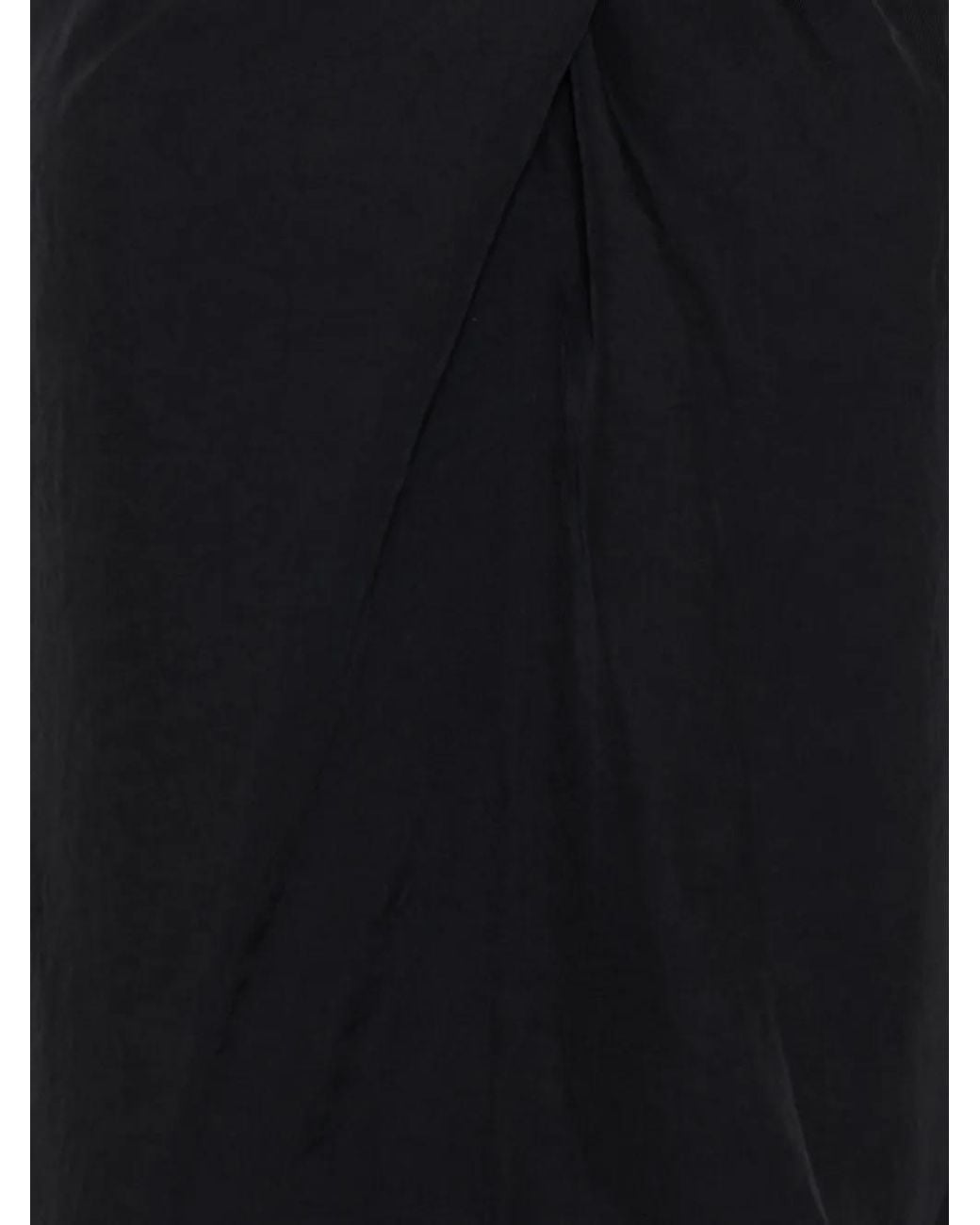 Theory Black Crossover-Strap Halterneck Top