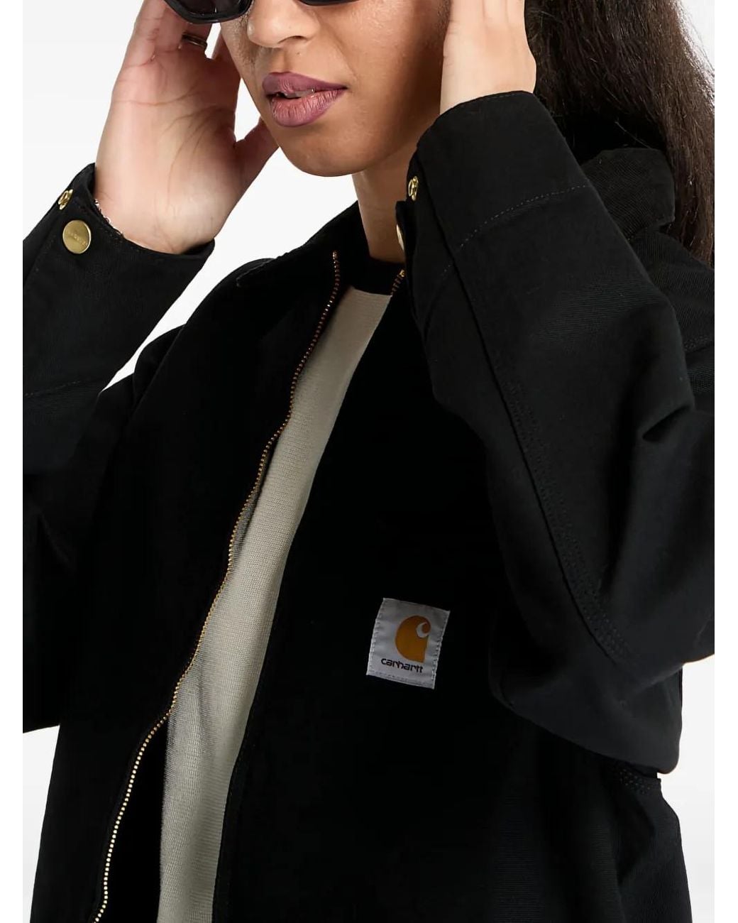 Carhartt Black Detroit Jacket (Summer)