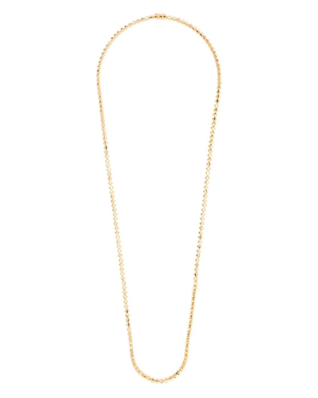 Eddie Borgo White Pyramid Necklace