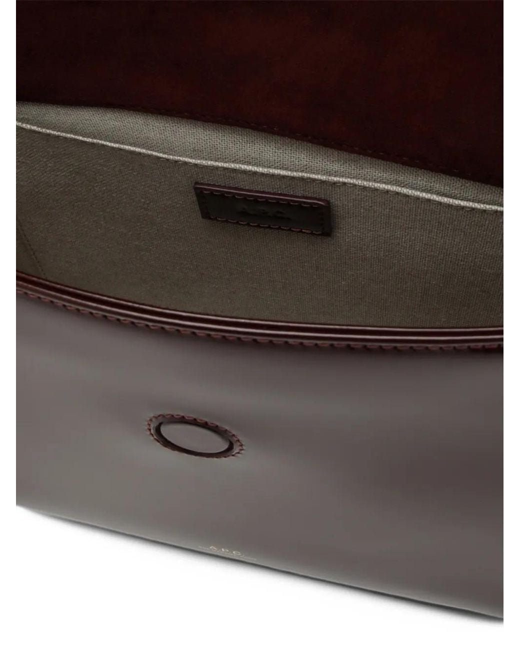 A.P.C. Purple Virgine Flap Bag