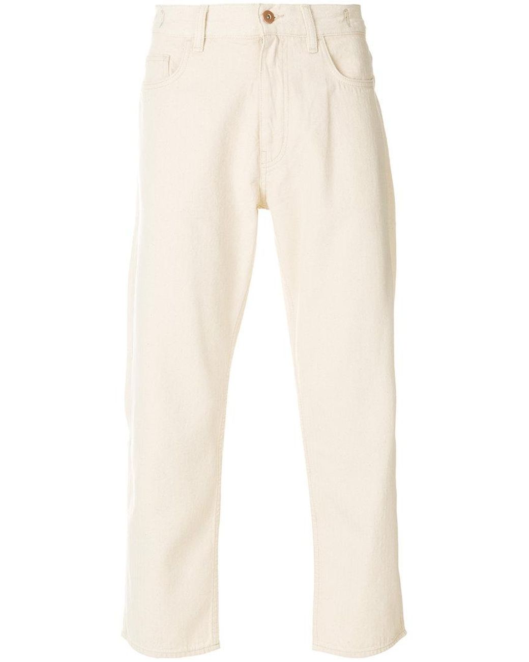 YMC Denim Tearaway Jeans in Natural for 