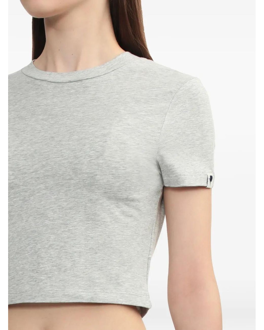 A Bathing Ape White Cropped T-Shirt
