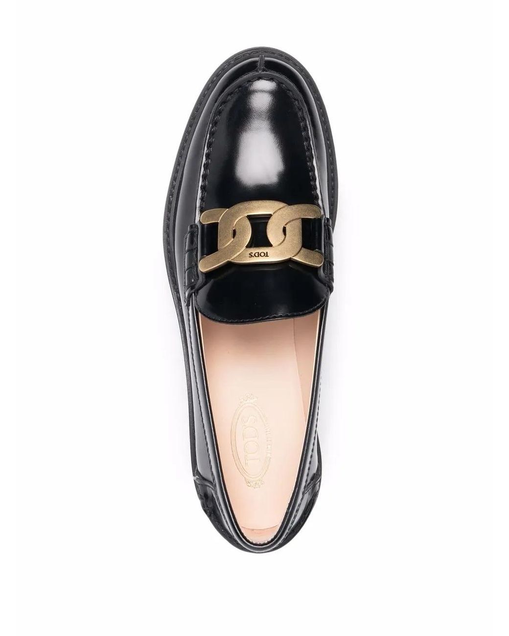 Tod's Black Flat Shoes