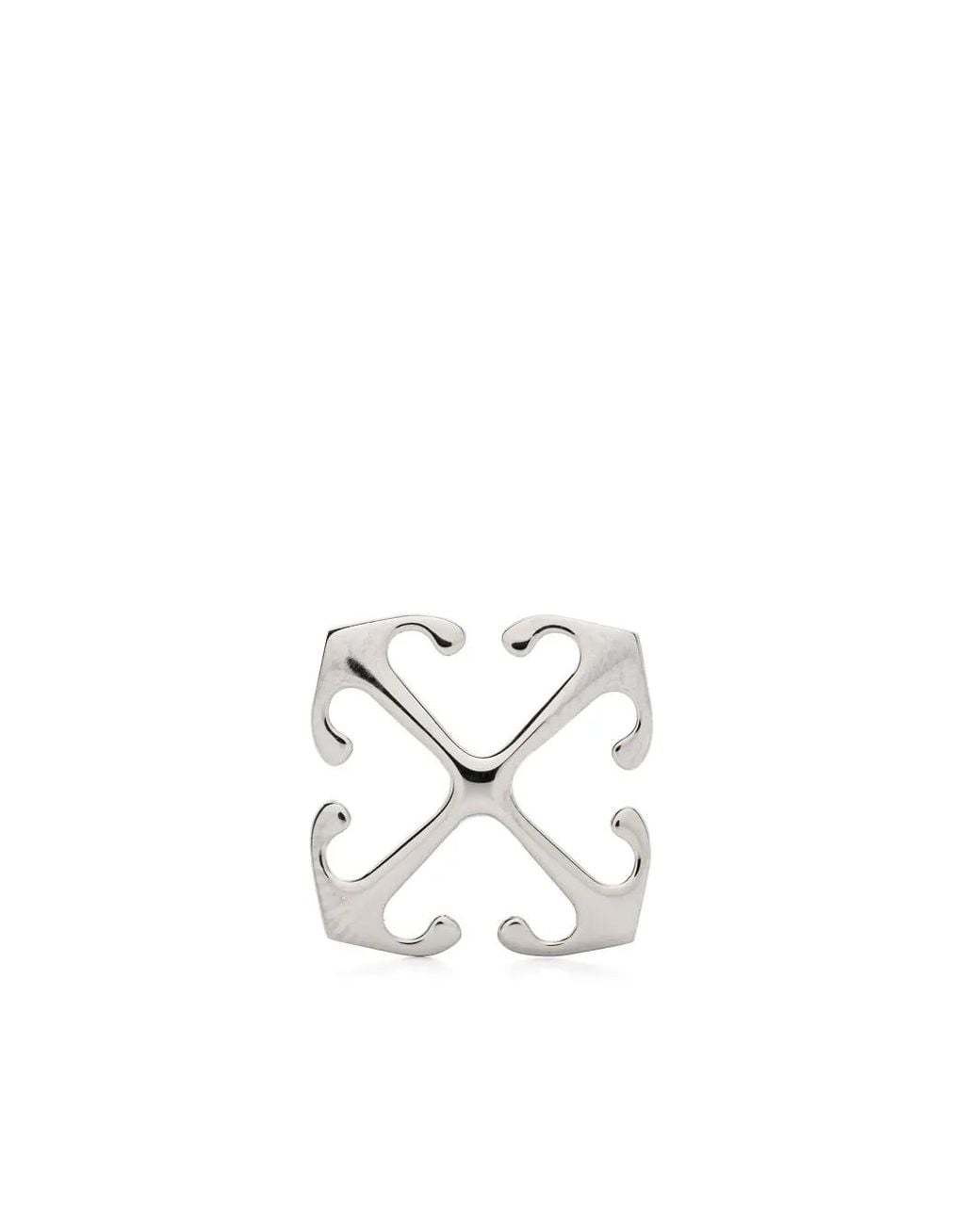 Off-White c/o Virgil Abloh White Arrow Mono Earring for men