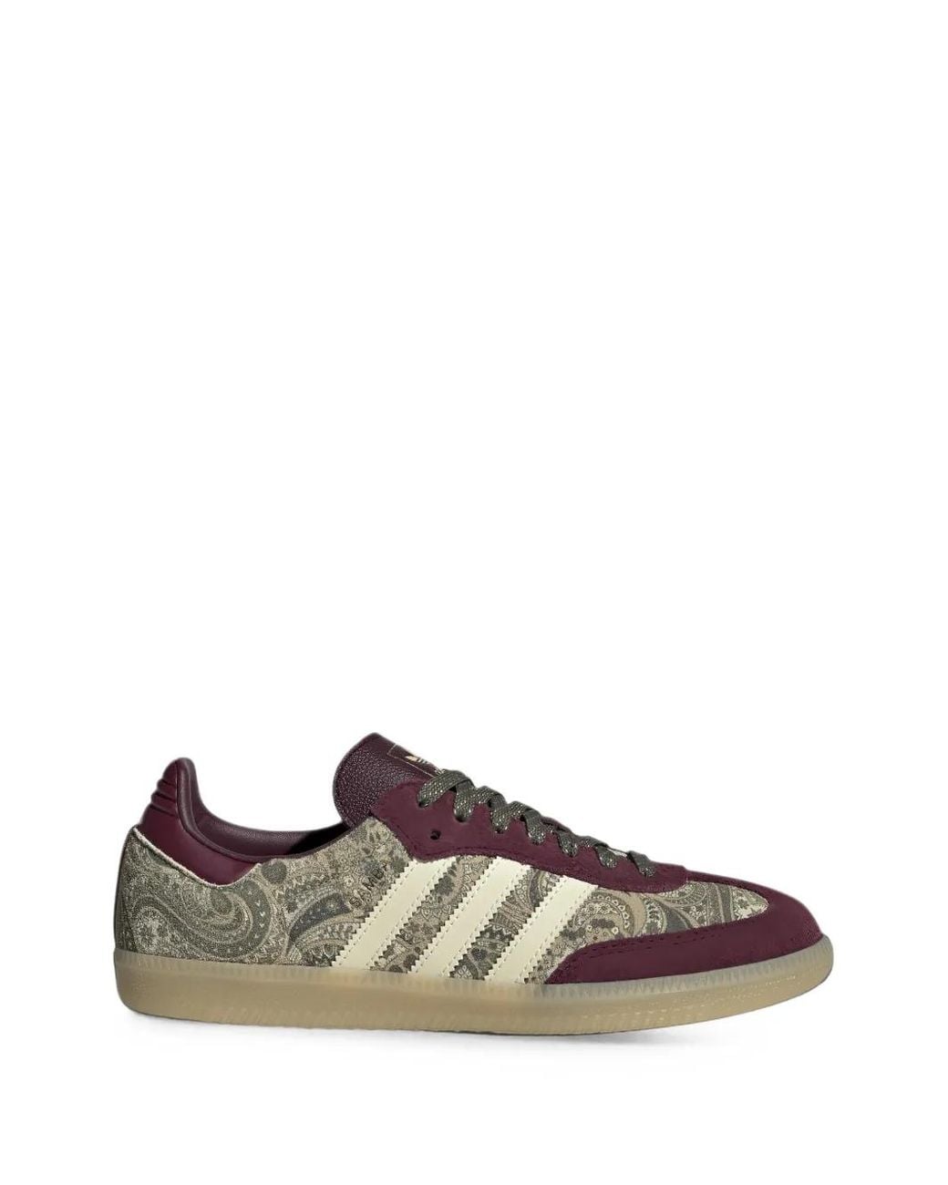 Adidas Brown X Liberty London Samba Og Paisley-Print Sneakers for men