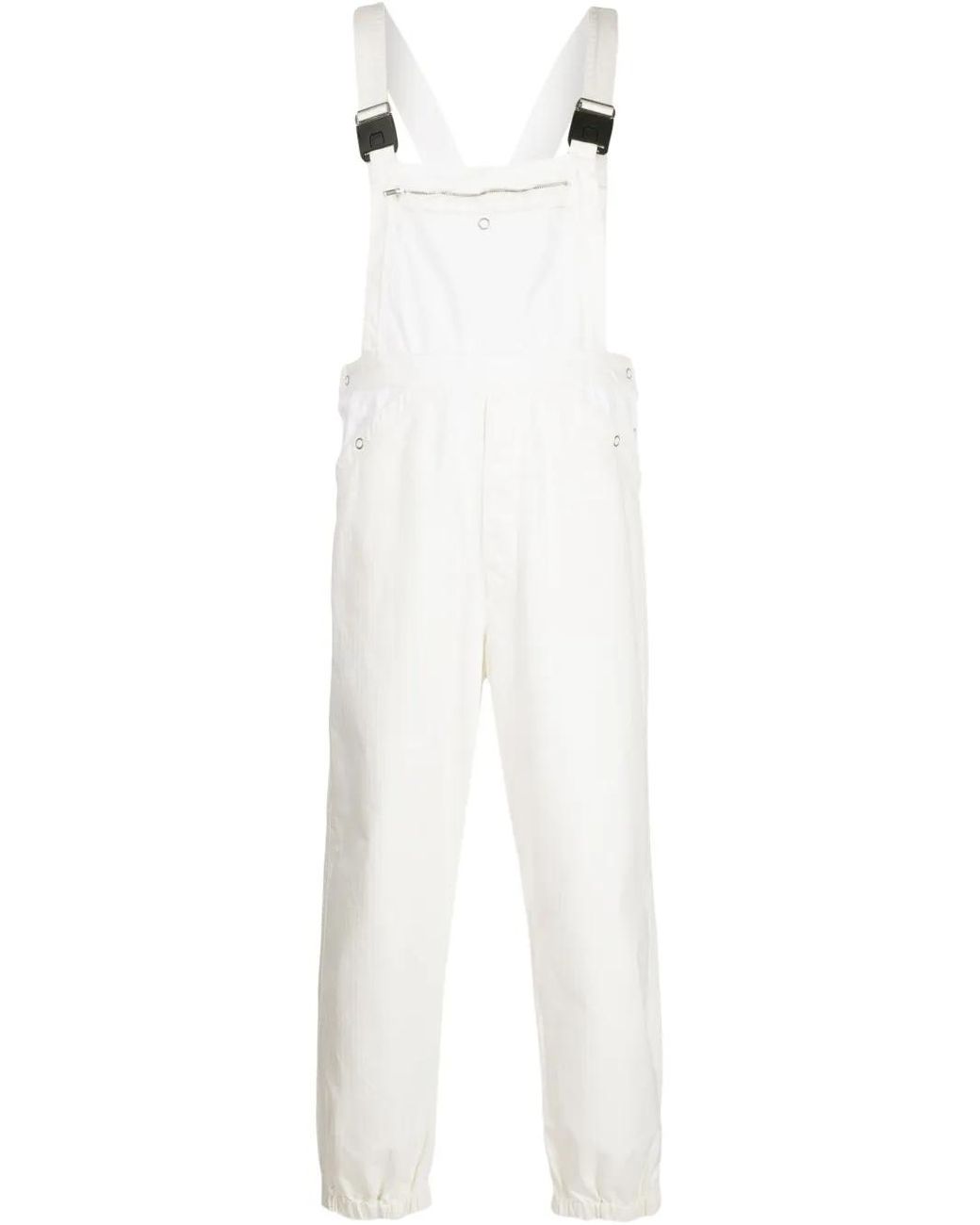 Undercover White Quick-Release Fastening Jumpsuit for men