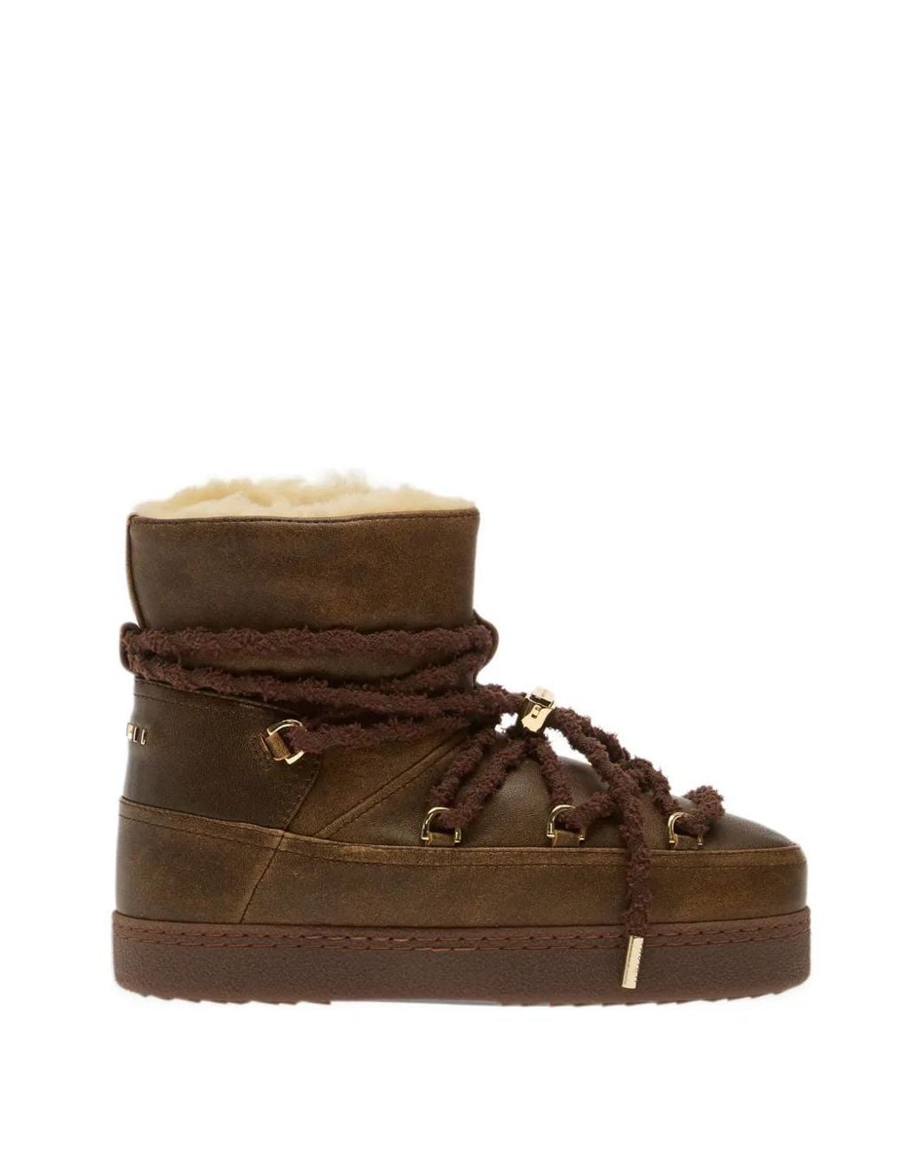 Rustic Boots Inuikii Rustic Ankle Boots in Brown | Lyst