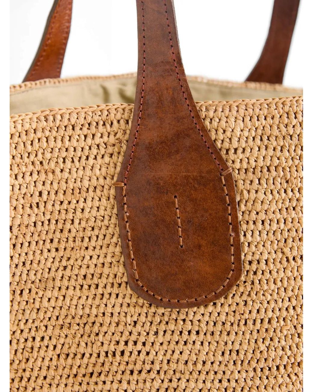 IBELIV Natural Tokyo Raffia Shoulder Bag