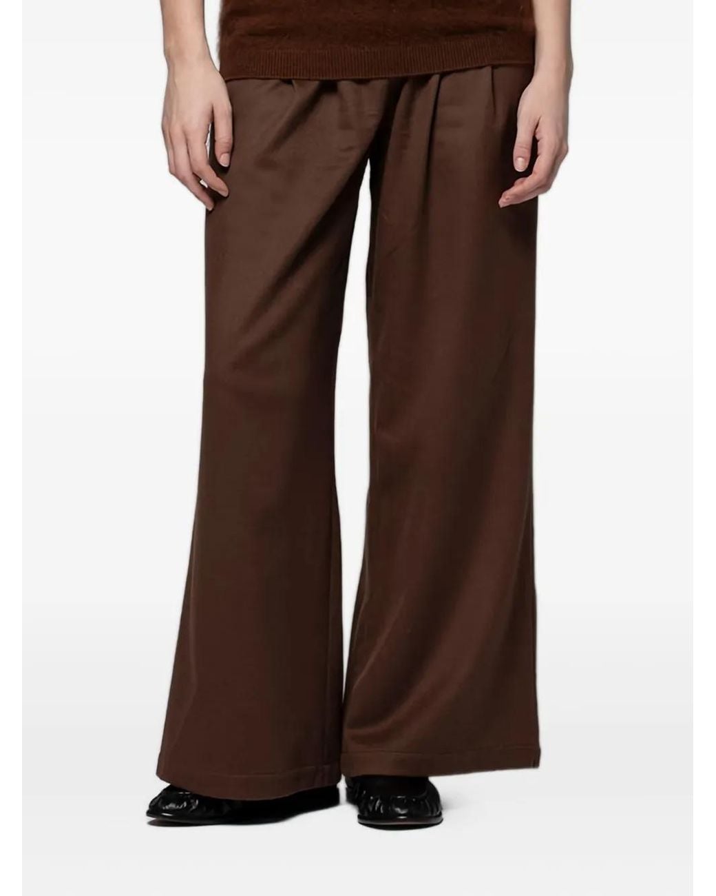 Max & Moi Brown Babili Palazzo Pants
