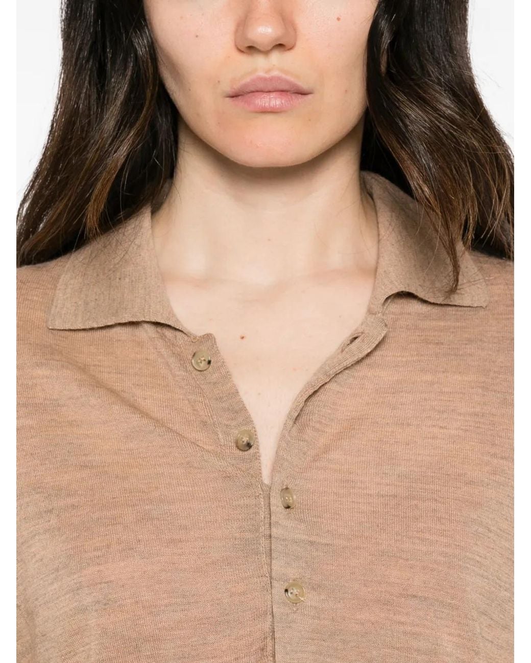 Haikure Natural Millie Button-Down Body