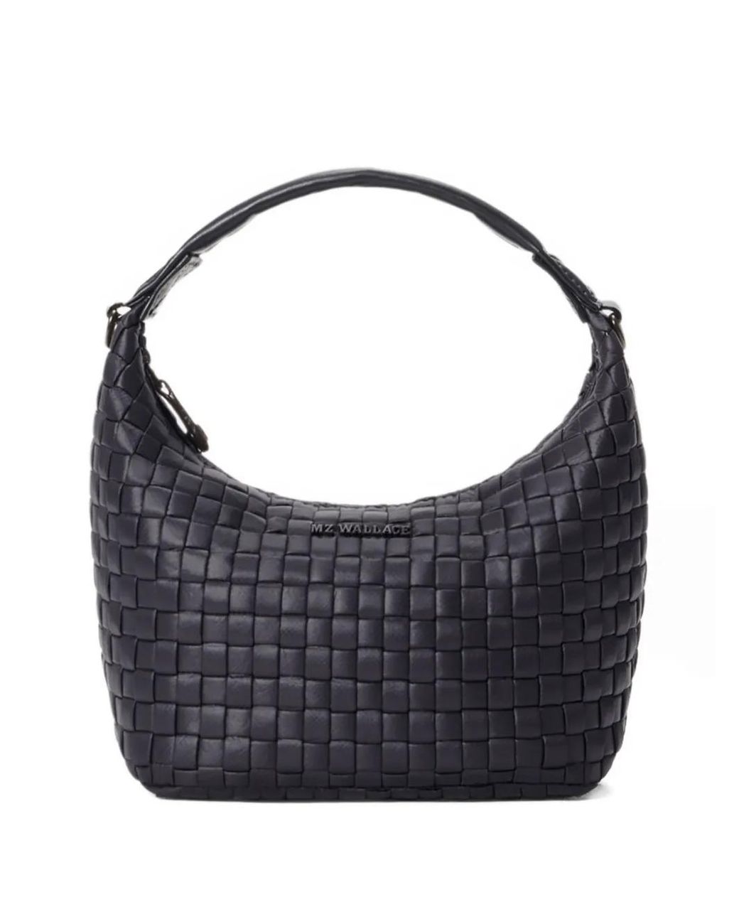 MZ Wallace Blue Sac À Main Hobo À Design Tressé Format Mini