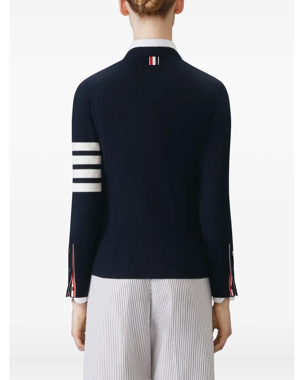 Thom Browne Blue Sweaters