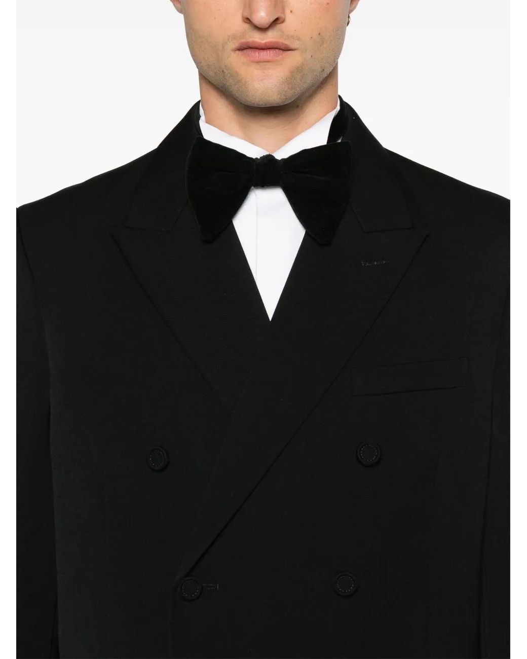 Gucci Black Wool Suit for men