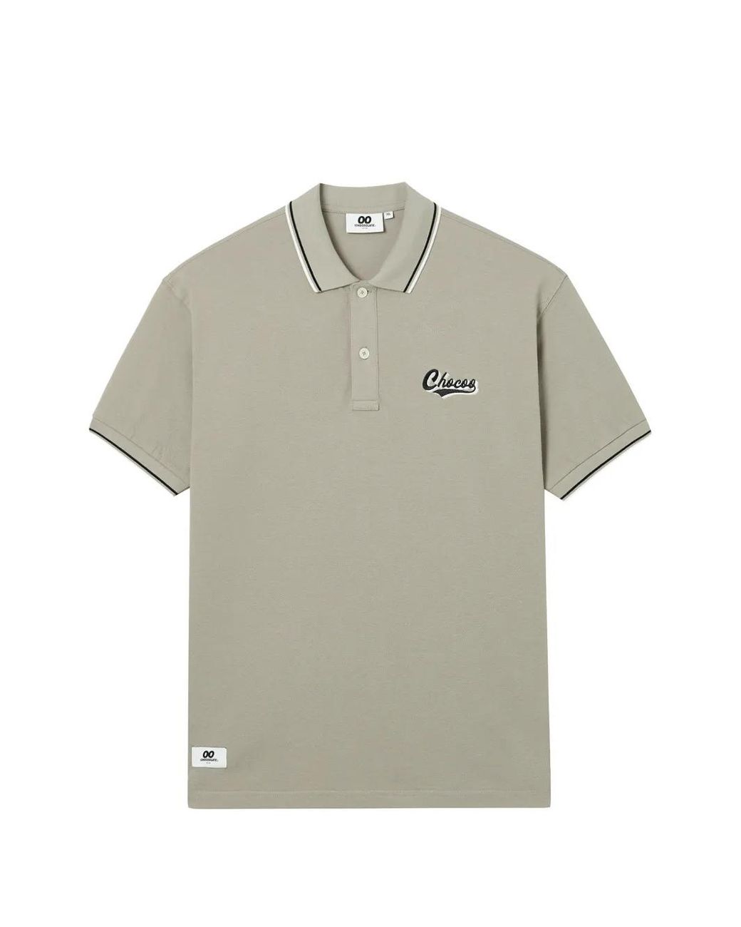 Chocoolate Natural Polo À Finitions À Logo for men