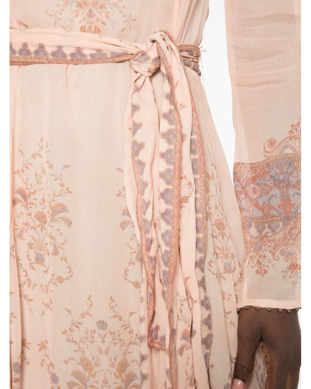 Zimmermann Pink Valiant Sheath Dress