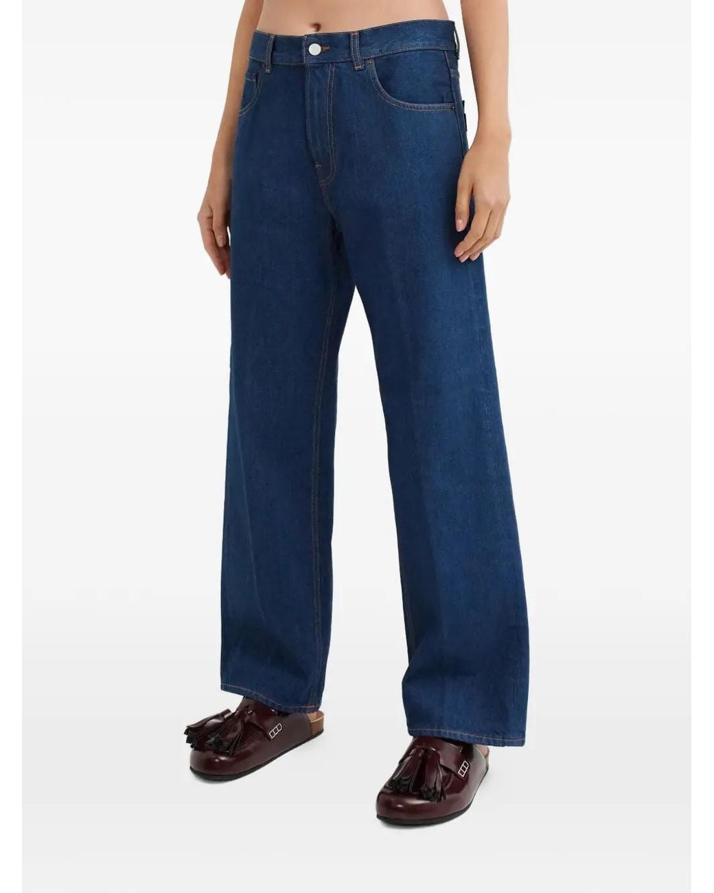 Haikure Blue Bonnie Five-Pocket Jeans
