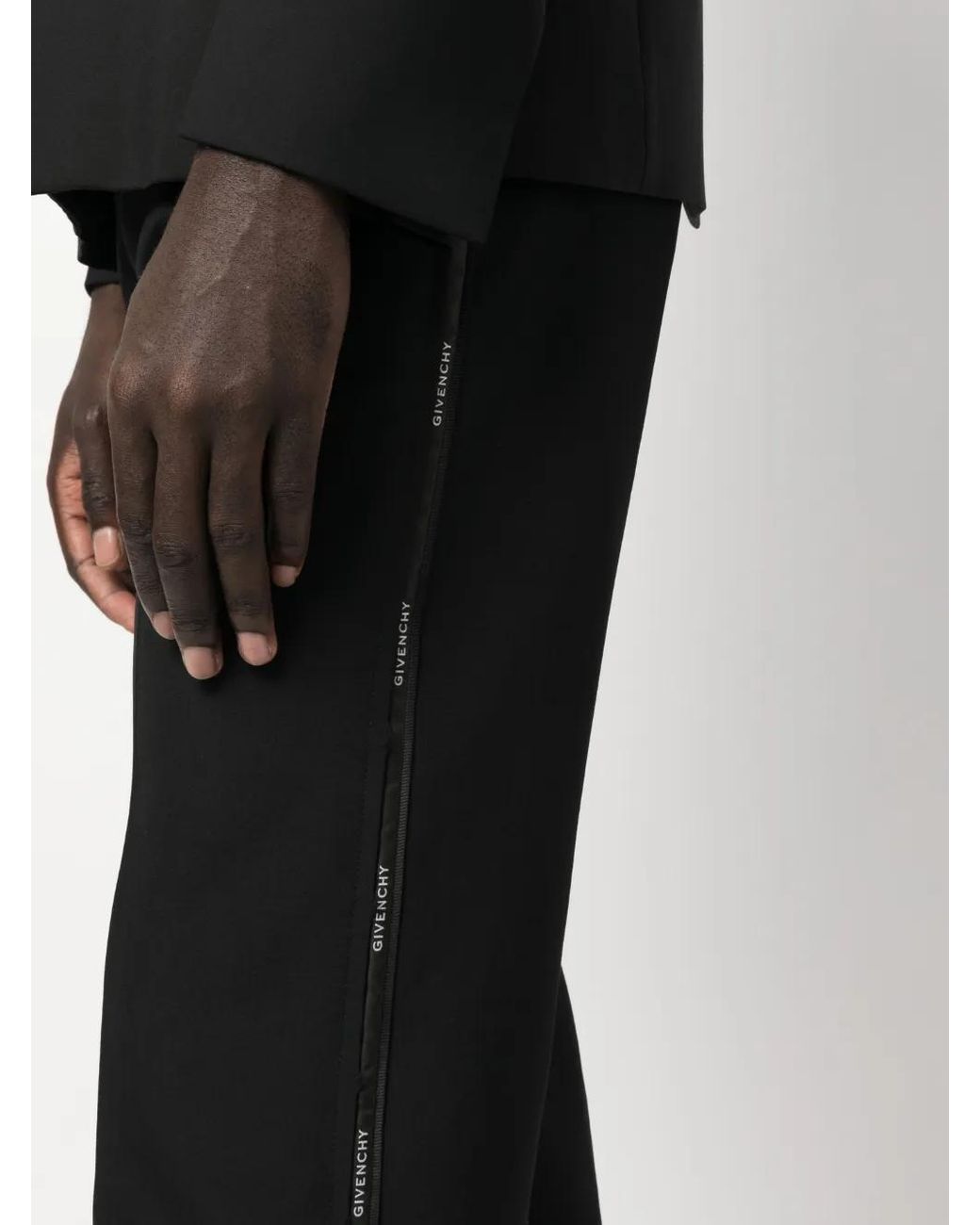 Givenchy Black Wool Trousers for men