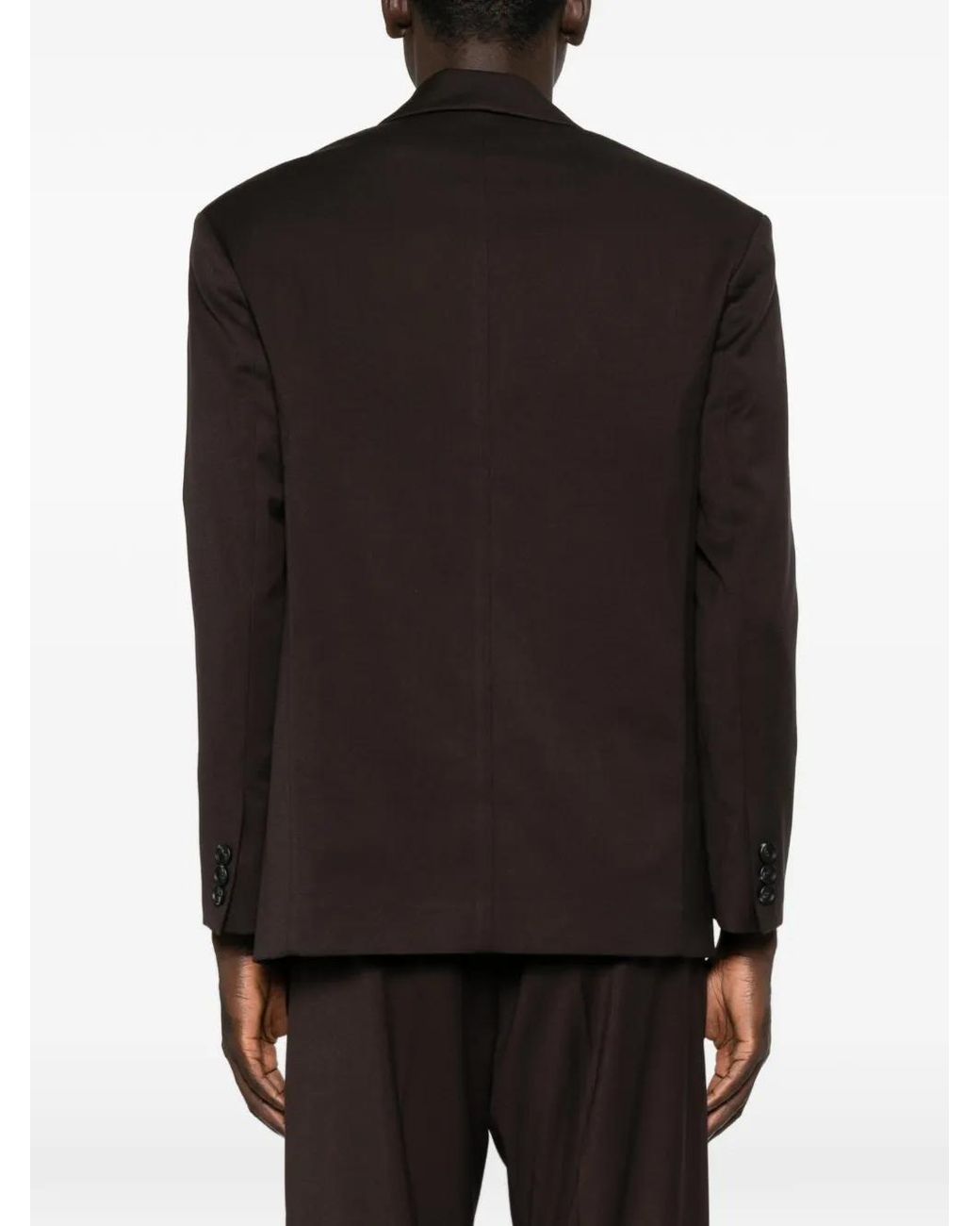 Imperial Brown Veste À Boutonnière Croisée for men