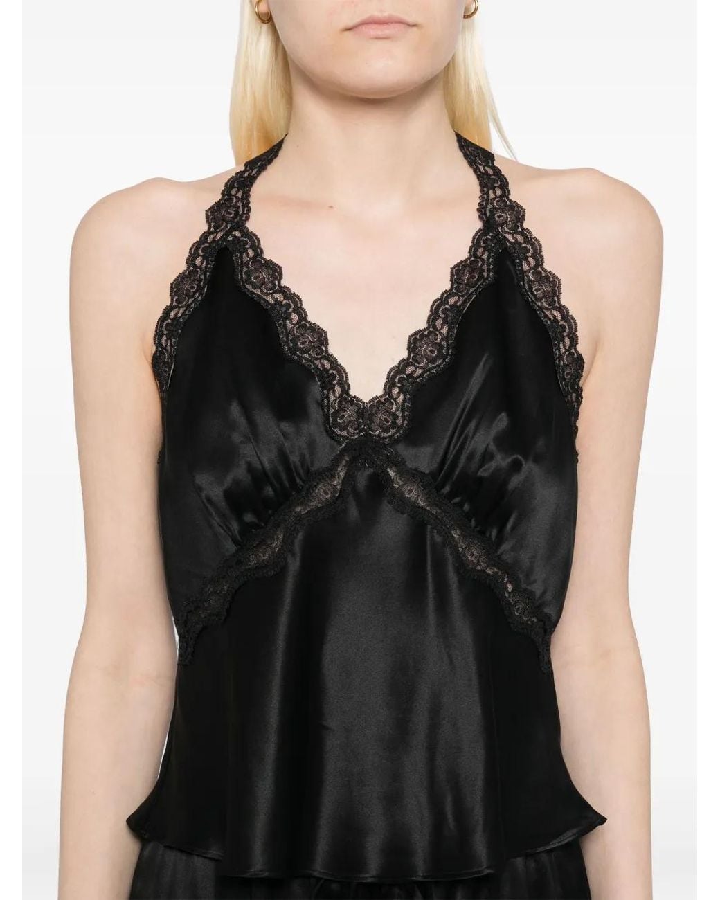 Reformation Monica Top in het Black