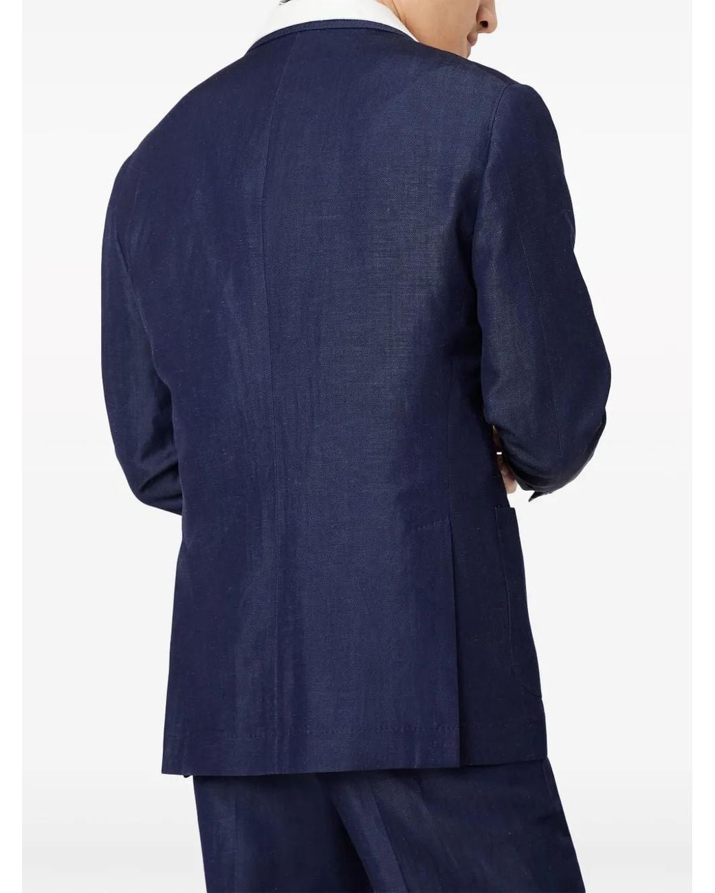 Brunello Cucinelli Blue Blazer for men