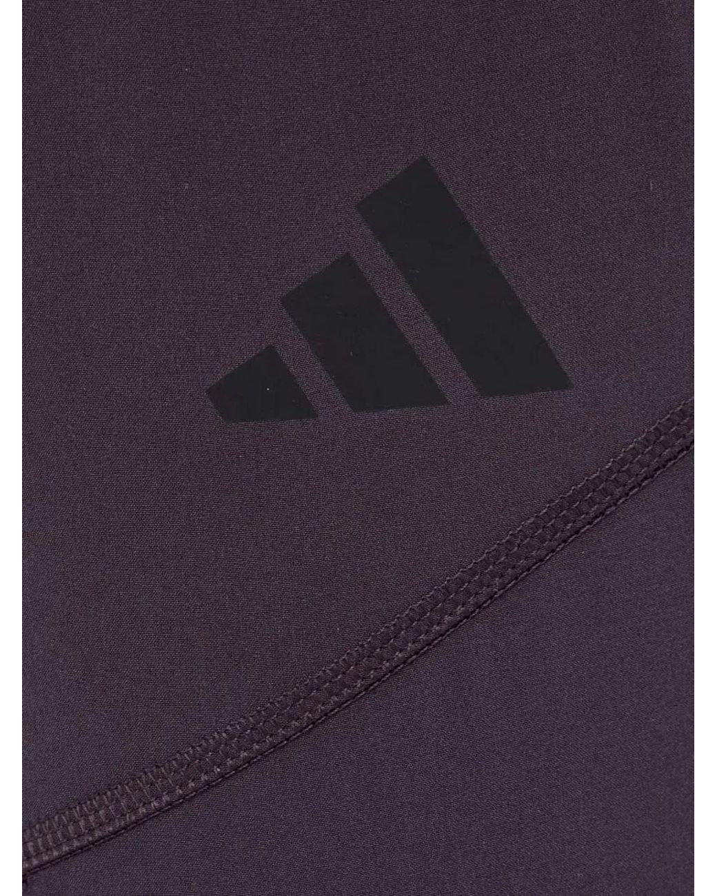 Adidas Blue Logo-Print Track Pants for men