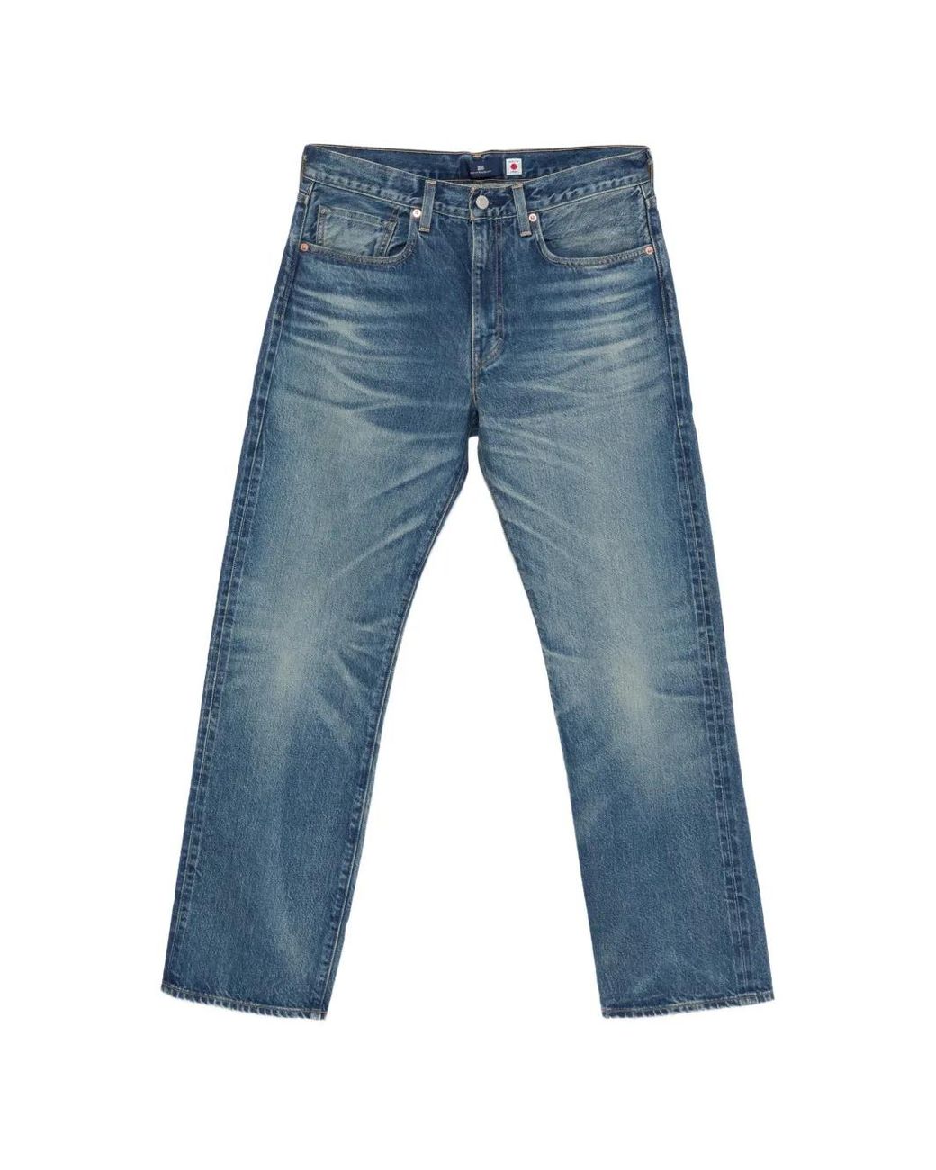 Vaqueros Con Parche Del Logo Levi's de hombre de color Blue