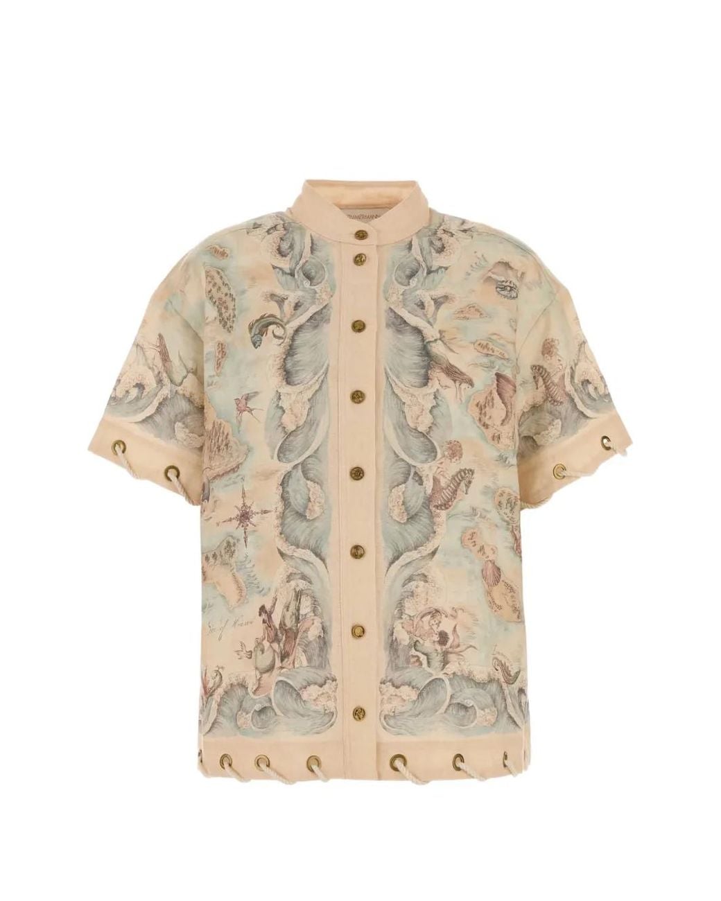 Zimmermann Natural Rebellion Rope Shirt