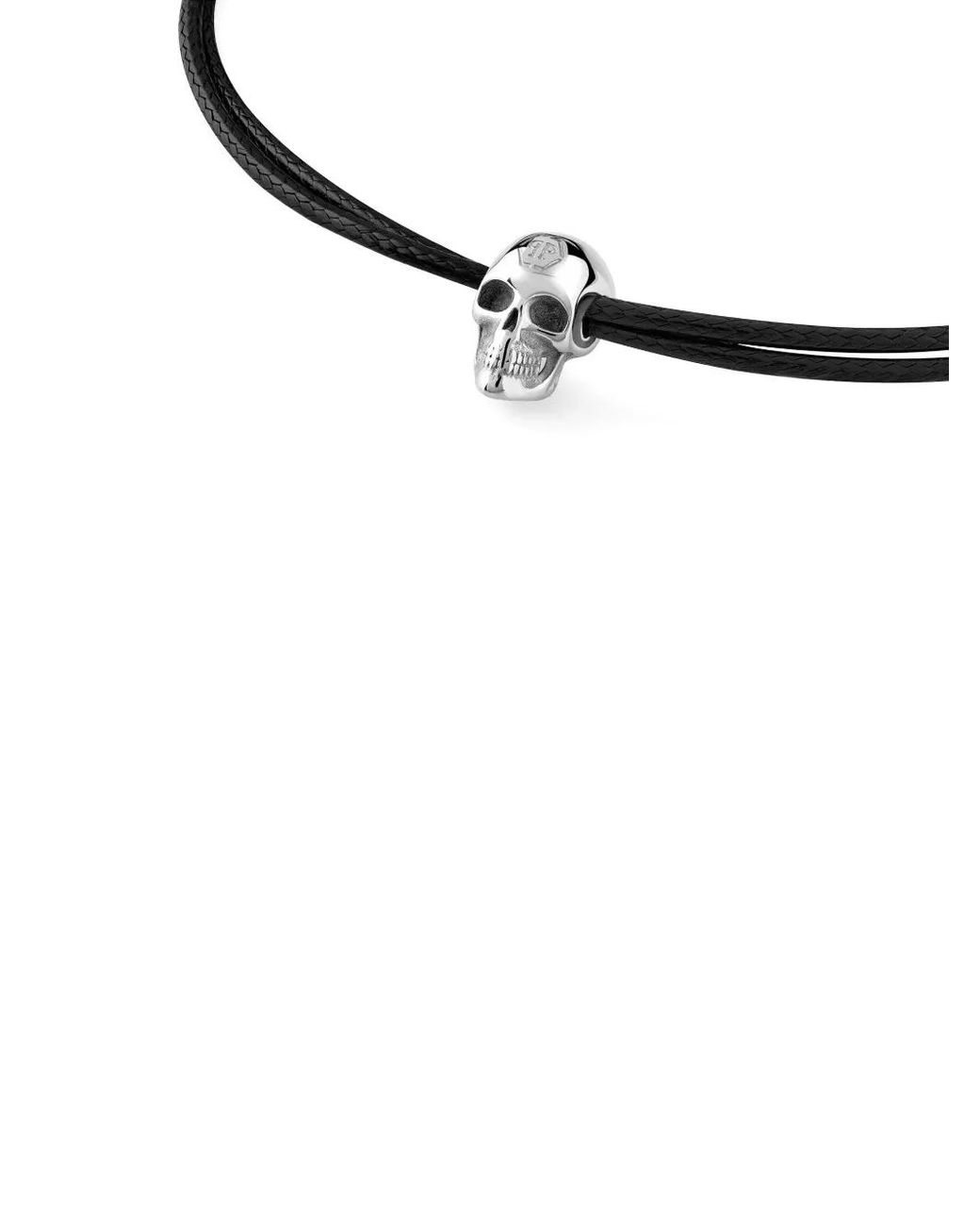 Philipp Plein Armband Mit Totenkopf in Black für Herren
